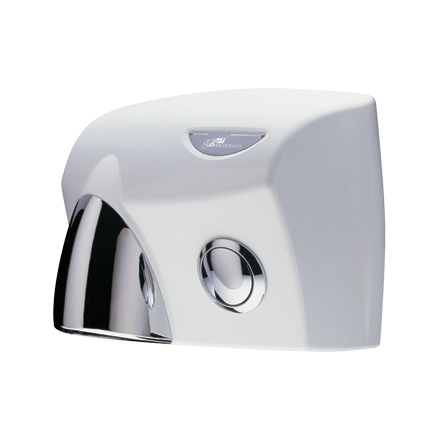 HDTDWHTPC ASI JD MacDonald Touchdry Hand Dryer White Polished Chrome